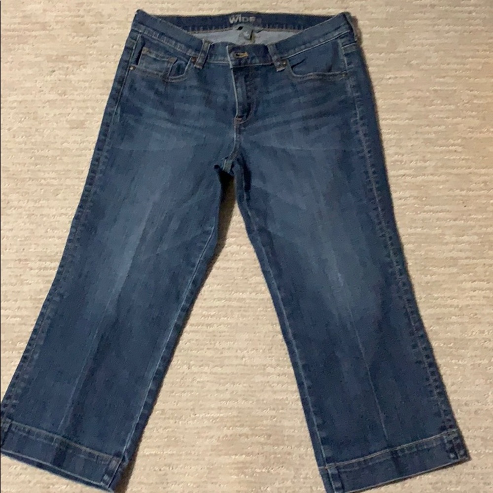 New York and co wide leg crop size 6 NWOT